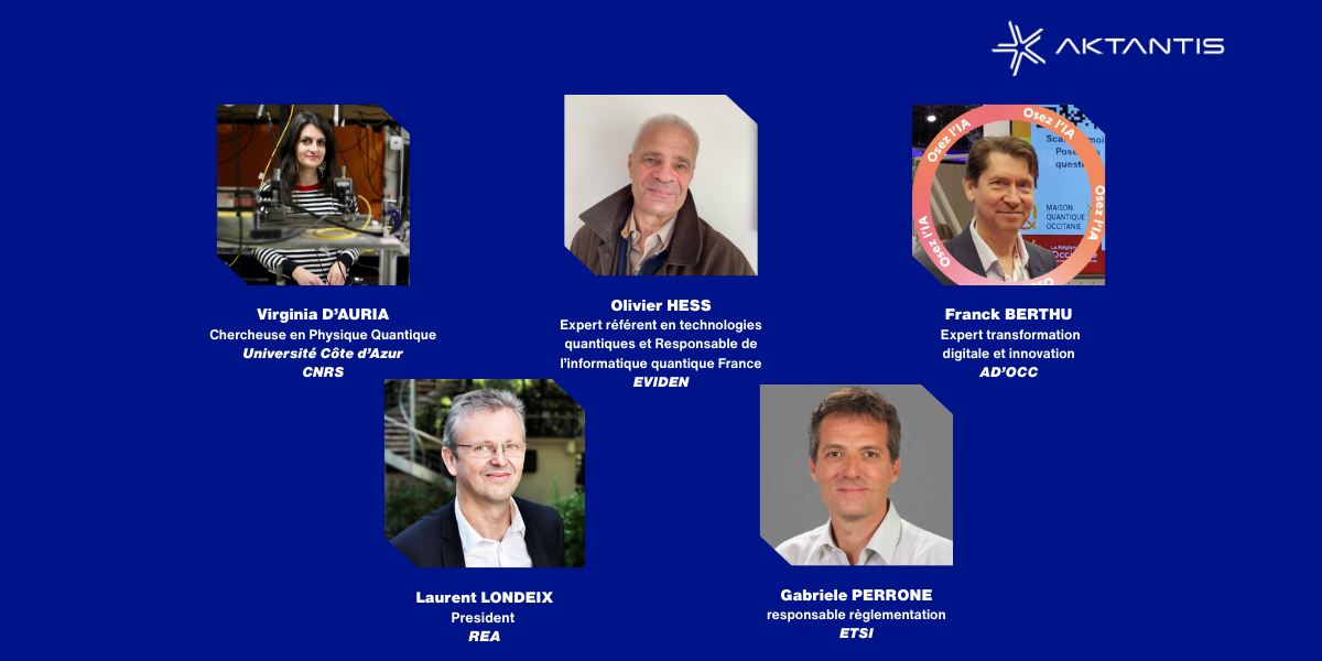 Speakers Conférence Deeptech Quantique